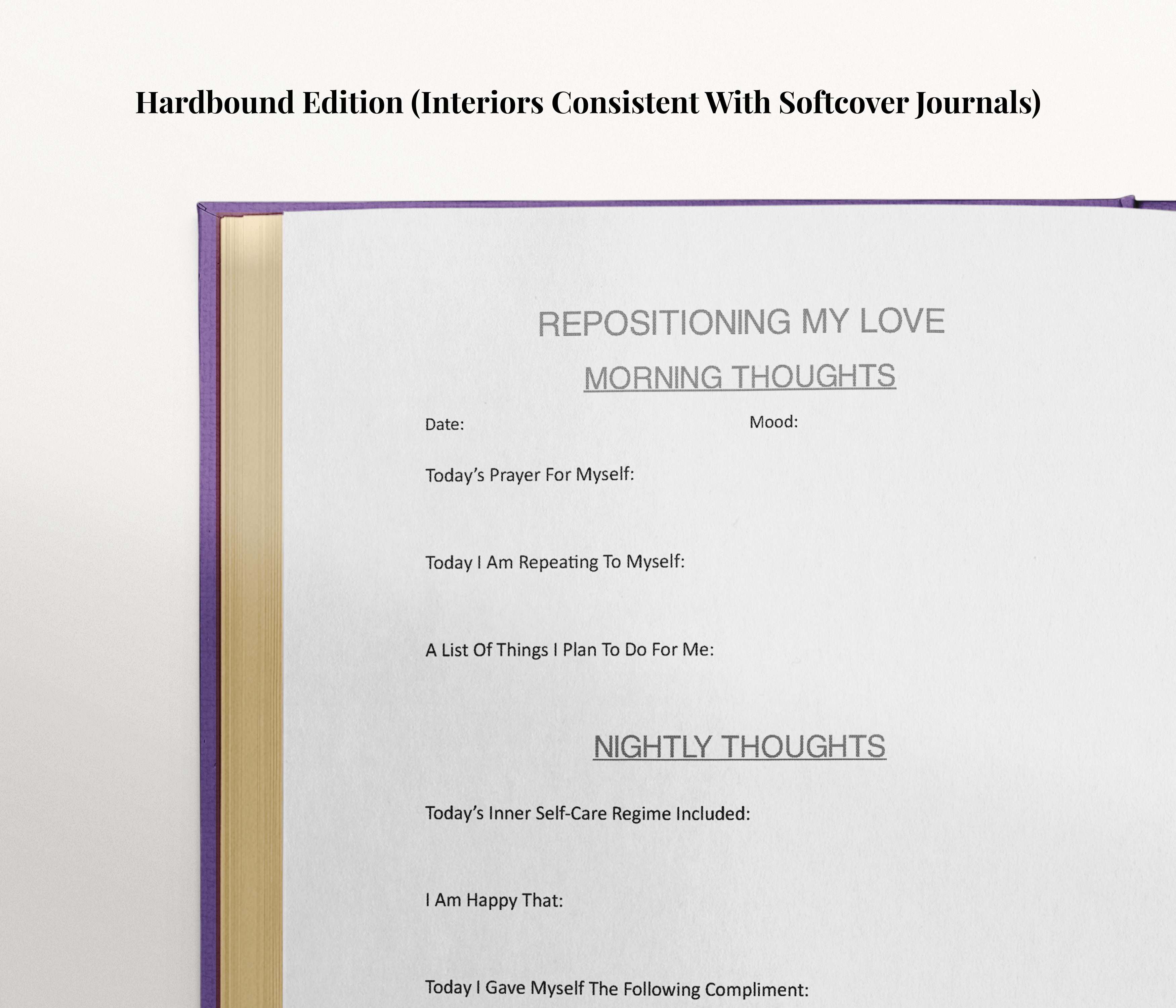 Crowned Guided Softbound Journal 