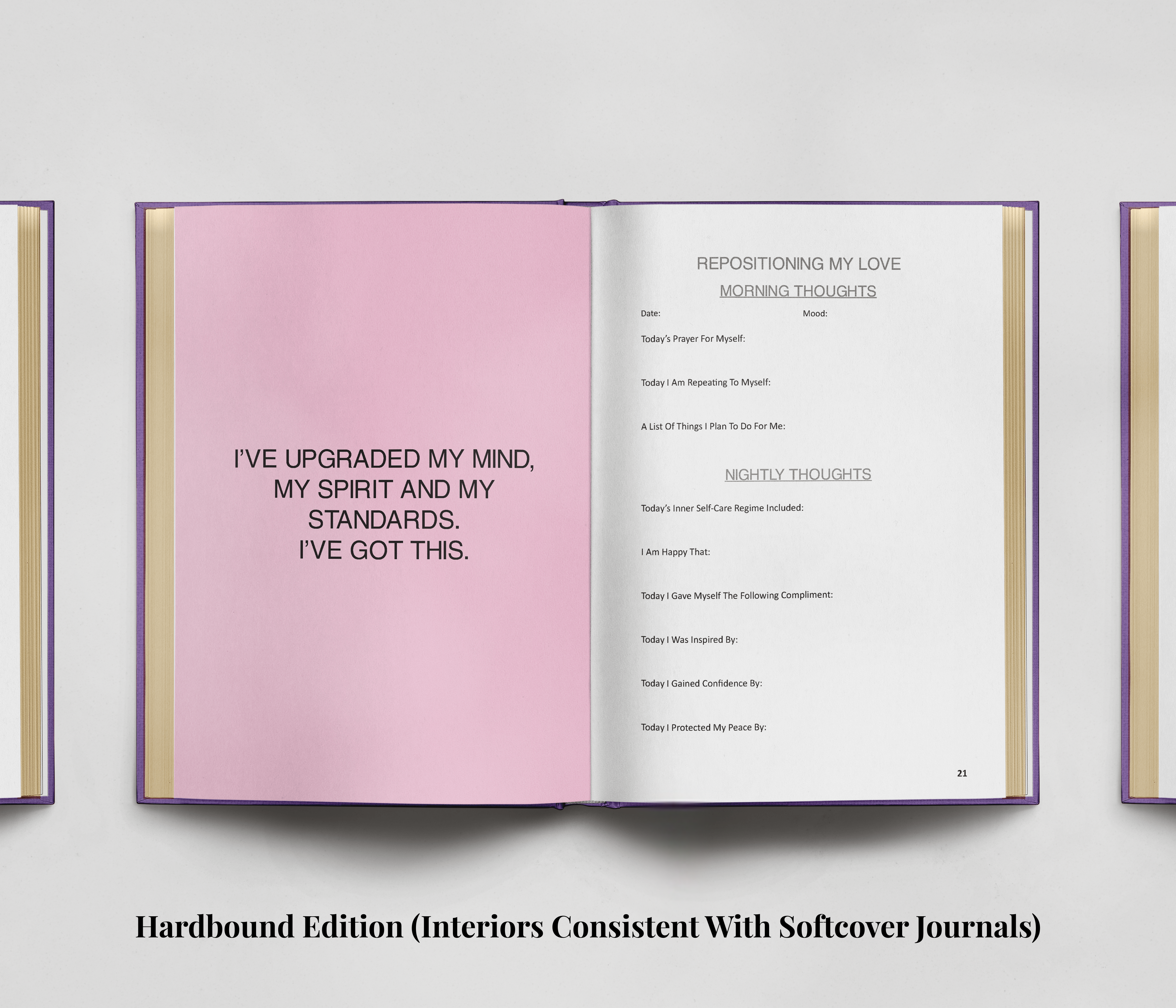 Crowned Guided Journal  Interior Pages