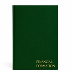 Money organization and savings guided journal titled Financial Formation for women