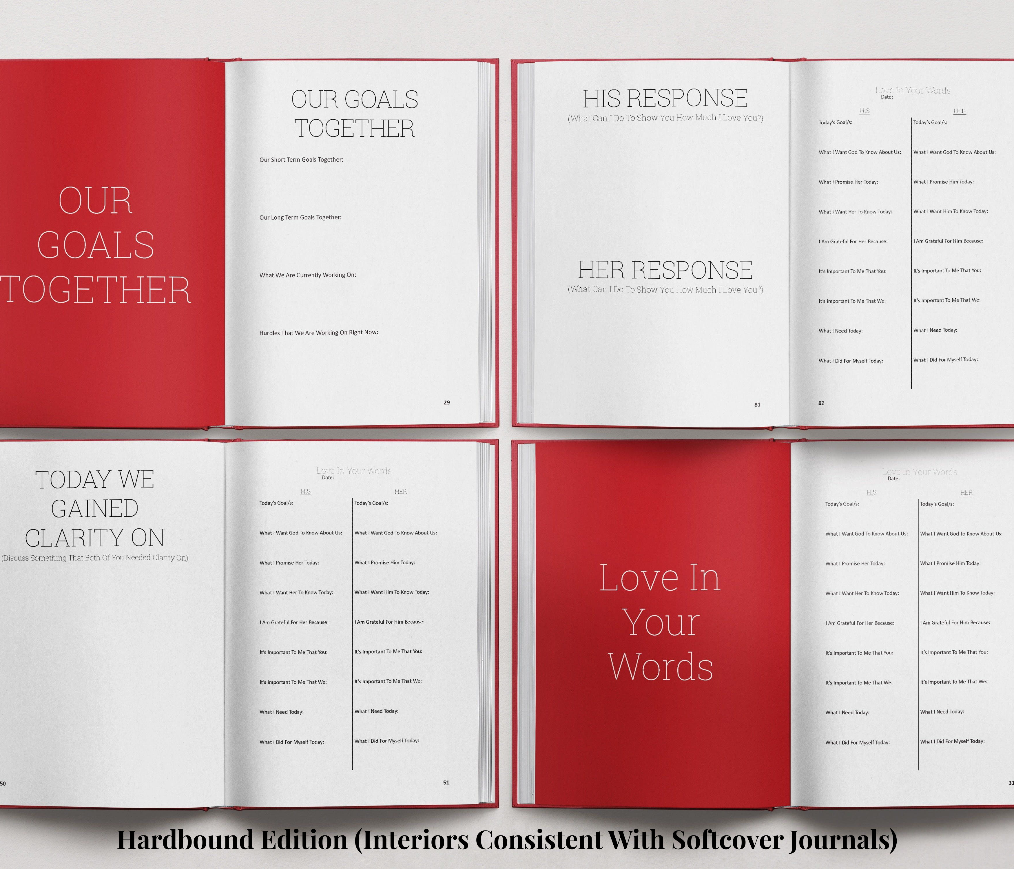 Love In Progress: A Journal for Couples to Deepen Connection + Love Action Cards