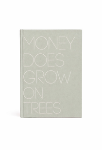 Abundance and wealth mindset guided journal titled Money Does Grow On Trees