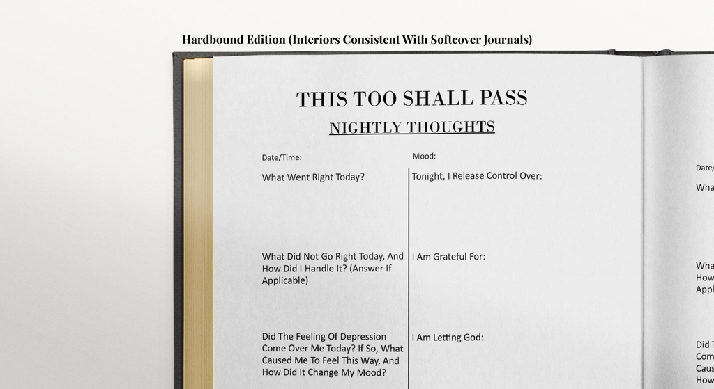 This Too Shall Pass Journal