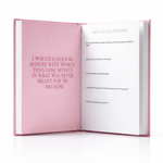 Guided journal for women healing from a breakup and broken heart