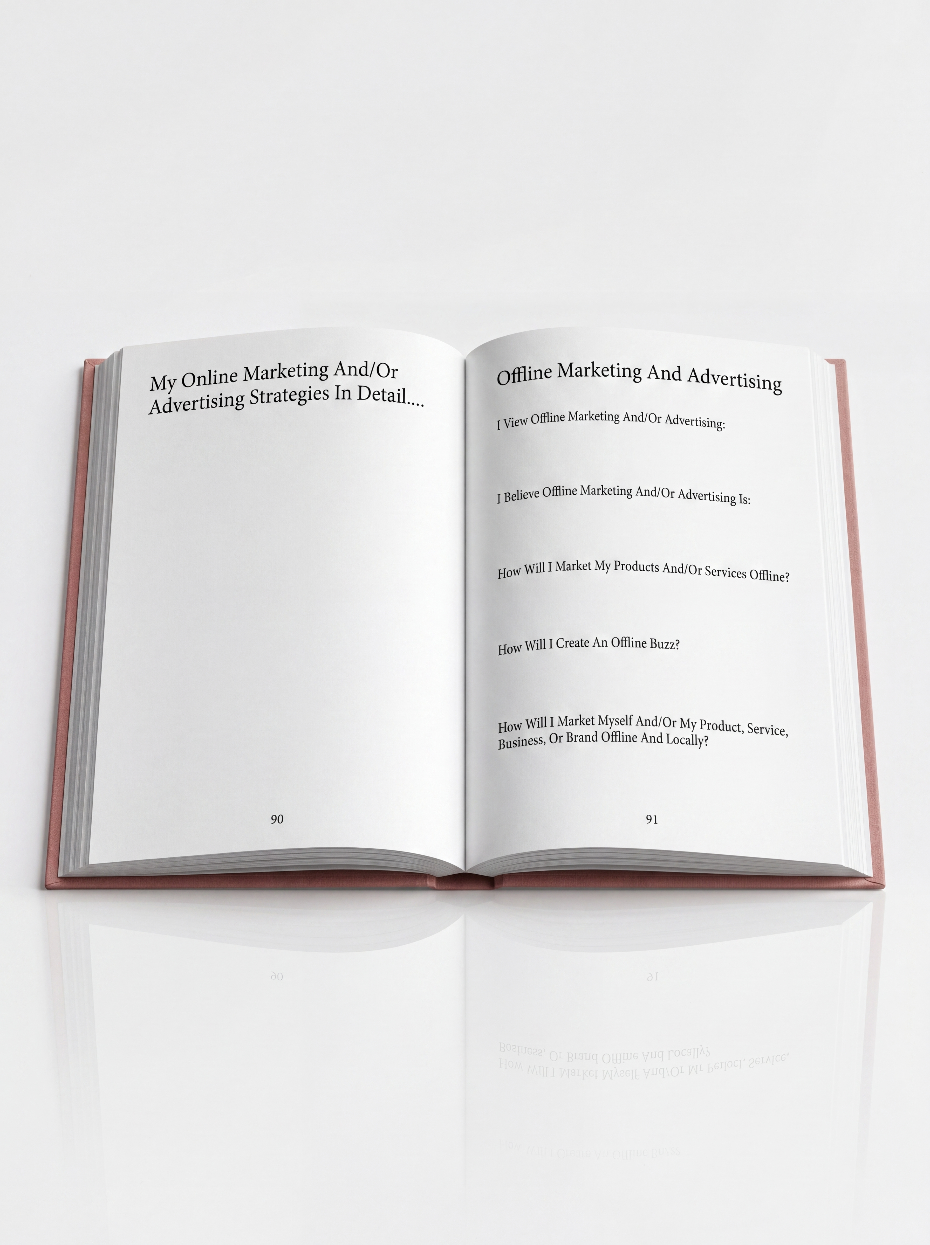 Business planning and goal setting guided journal for women