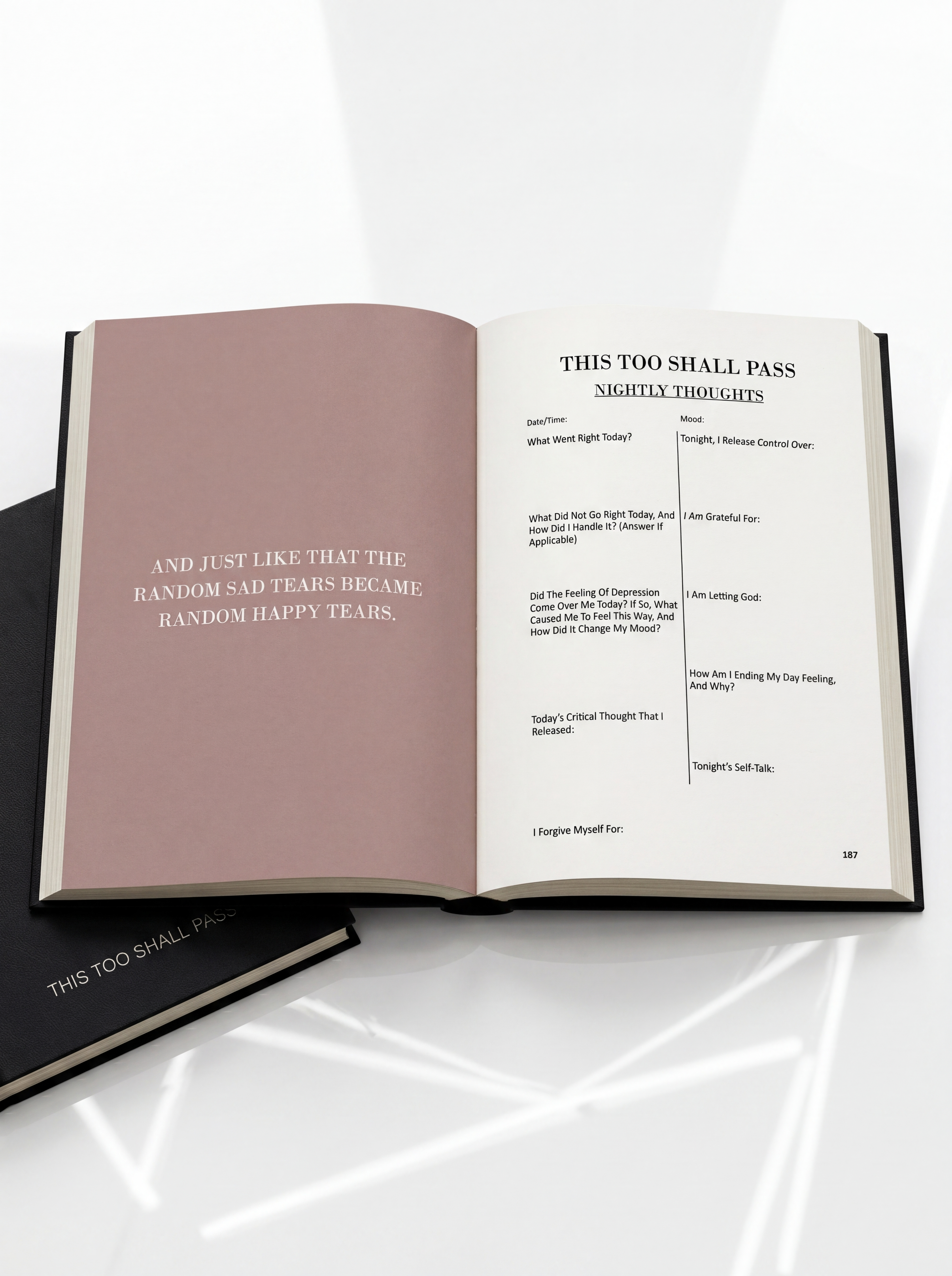 Mental health and emotional wellness guided journal for women