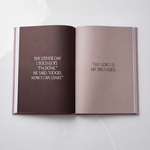Daily devotional guided journal for women of faith