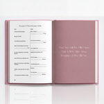 Emotional clarity and healing journal for women titled Renewed