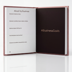 Guided entrepreneur journal for Black women building their businesses