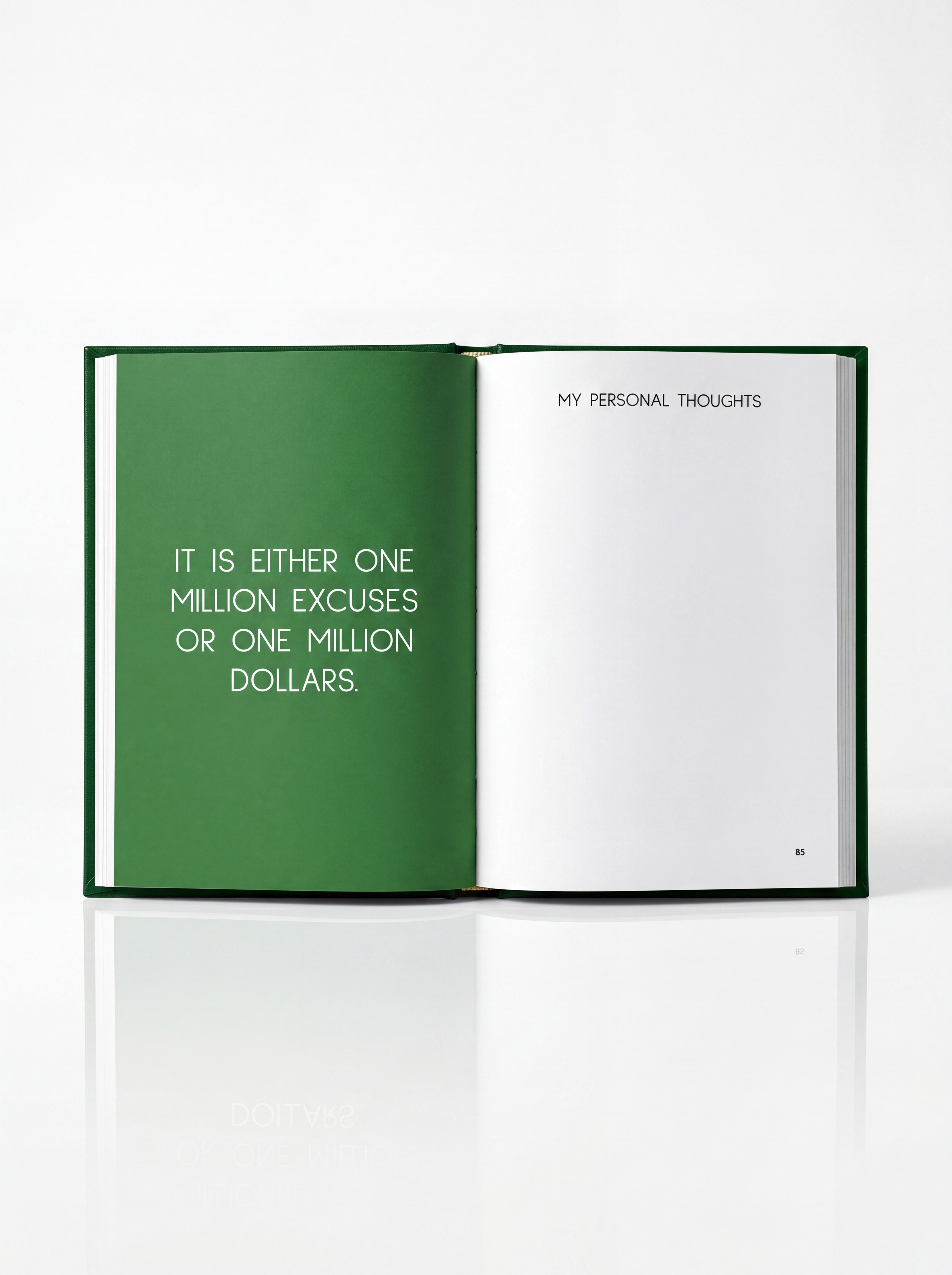 Financial clarity guided journal for women titled Financial Formation