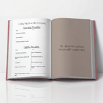 Glow up and personal transformation guided journal for women