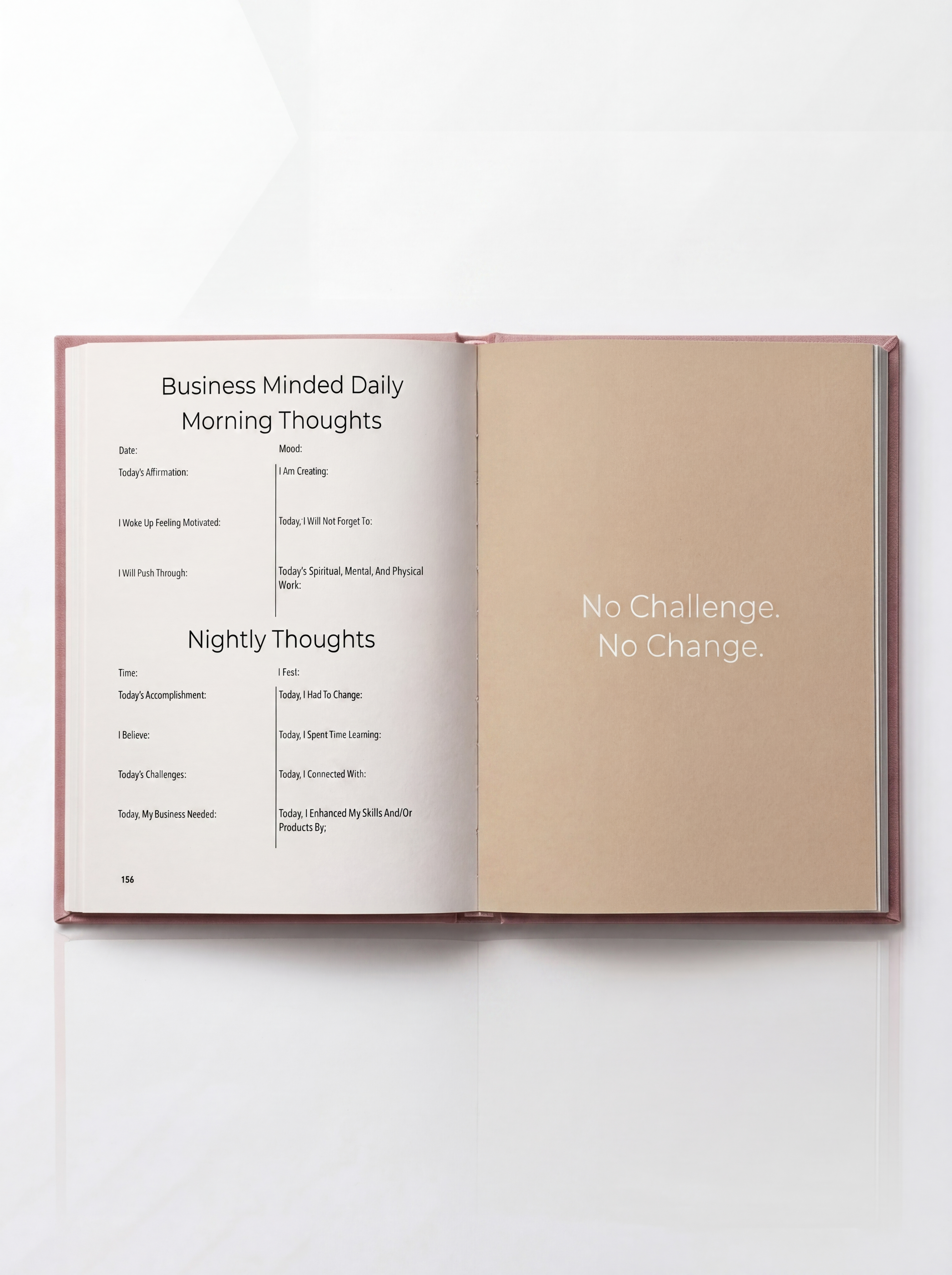 Goal setting and business planning journal for women entrepreneurs