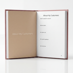 Guided business planning journal for women entrepreneurs with daily prompts