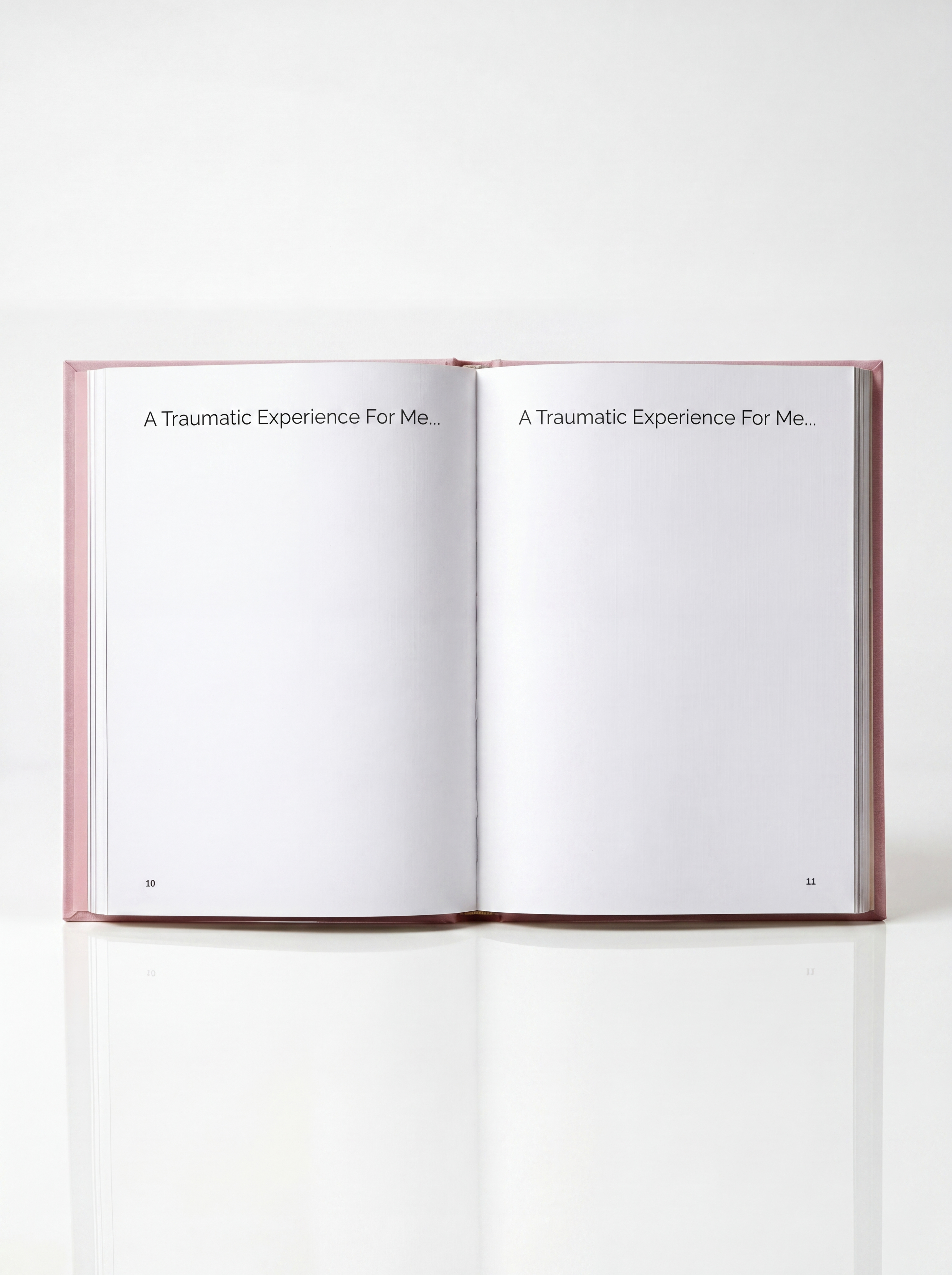 Guided journal for women healing from past trauma and reclaiming their light