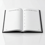 Emotional pain and healing guided journal for women titled This Too Shall Pass