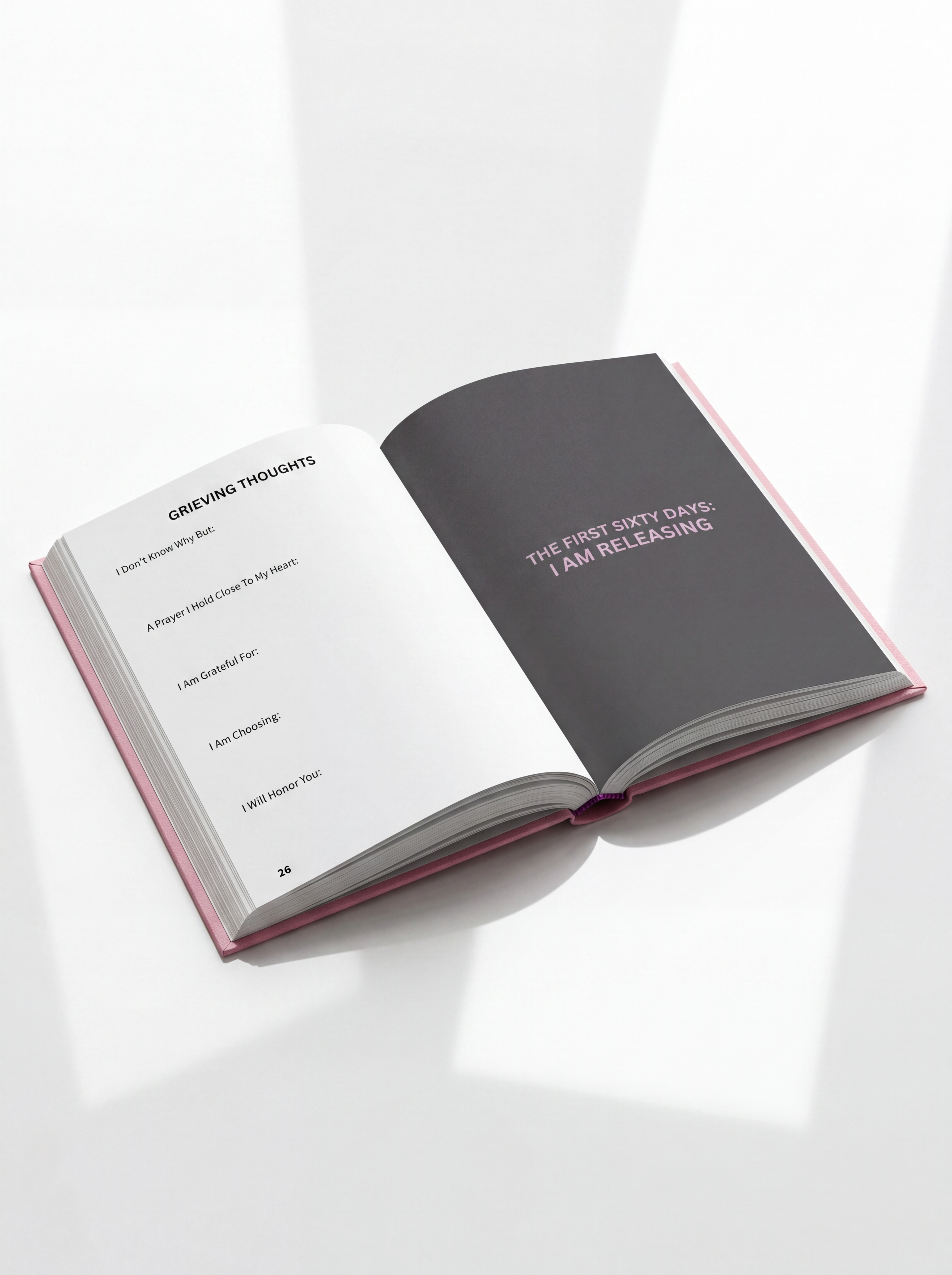 Healing after loss guided journal for women with structured daily prompts