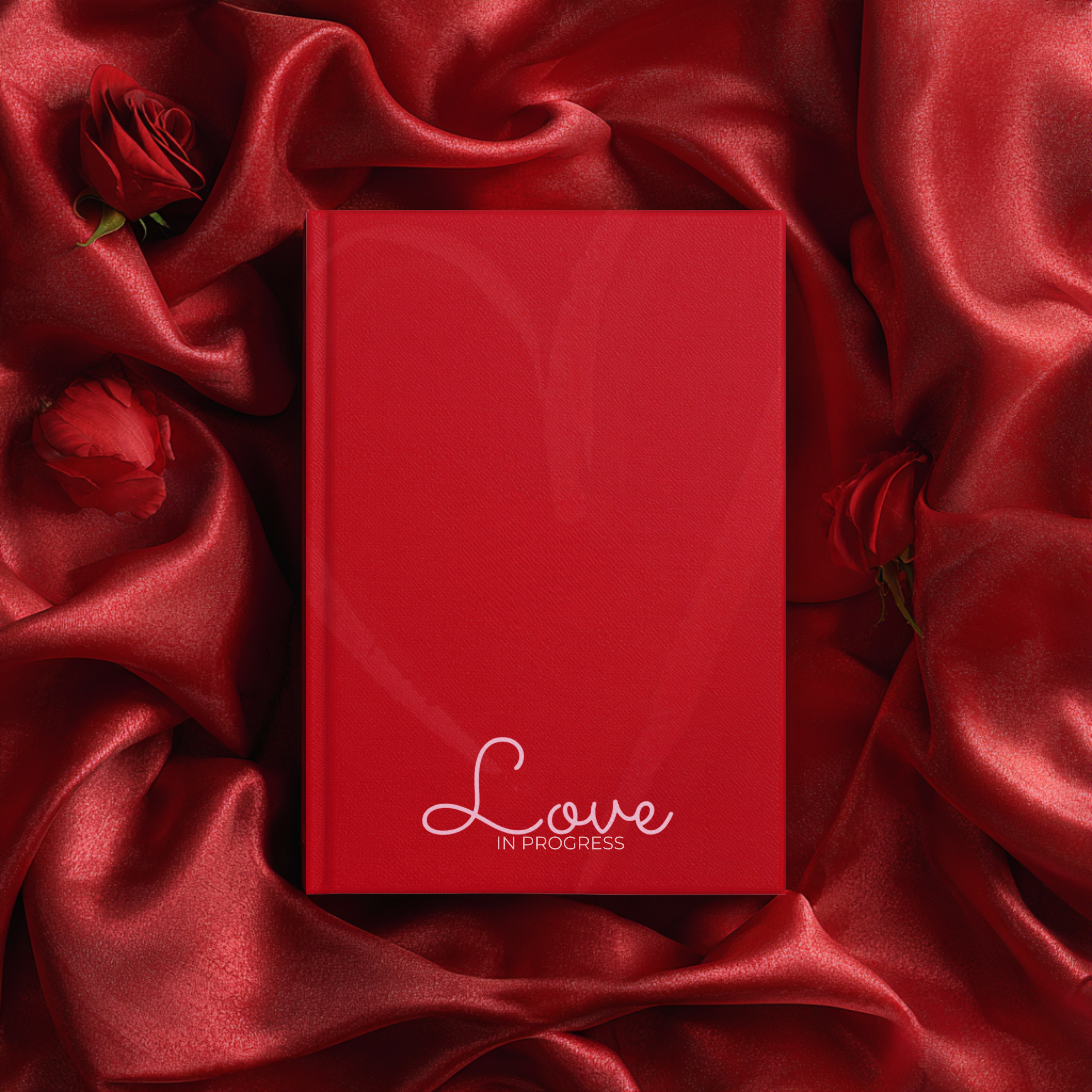 Hardcover guided journal for couples actively working on their relationship