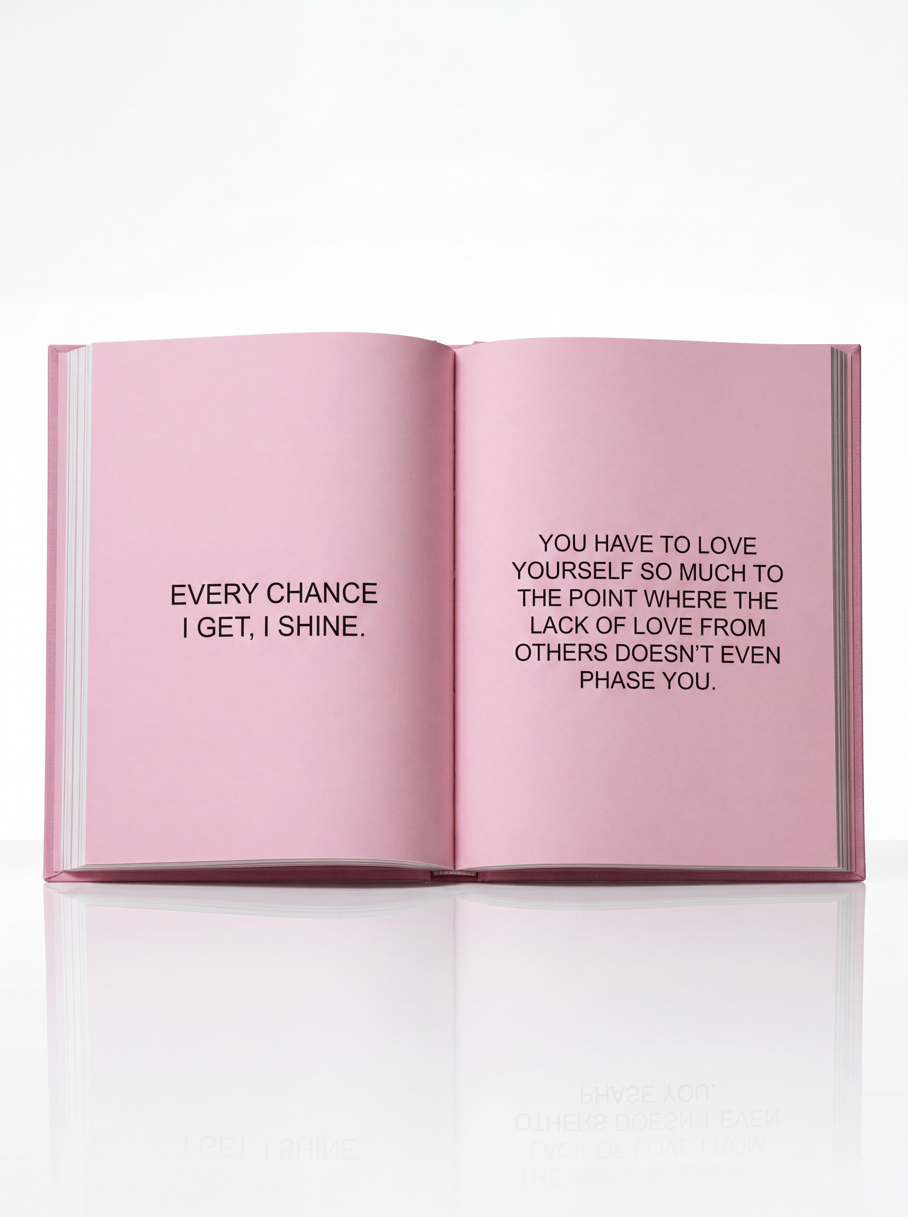 Crowned journal designed for women working through low self-esteem