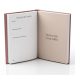 Manifestation and dream life guided journal for women titled My Best Life