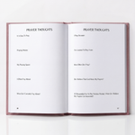 Journal for women to write daily prayers to God with guided prompts