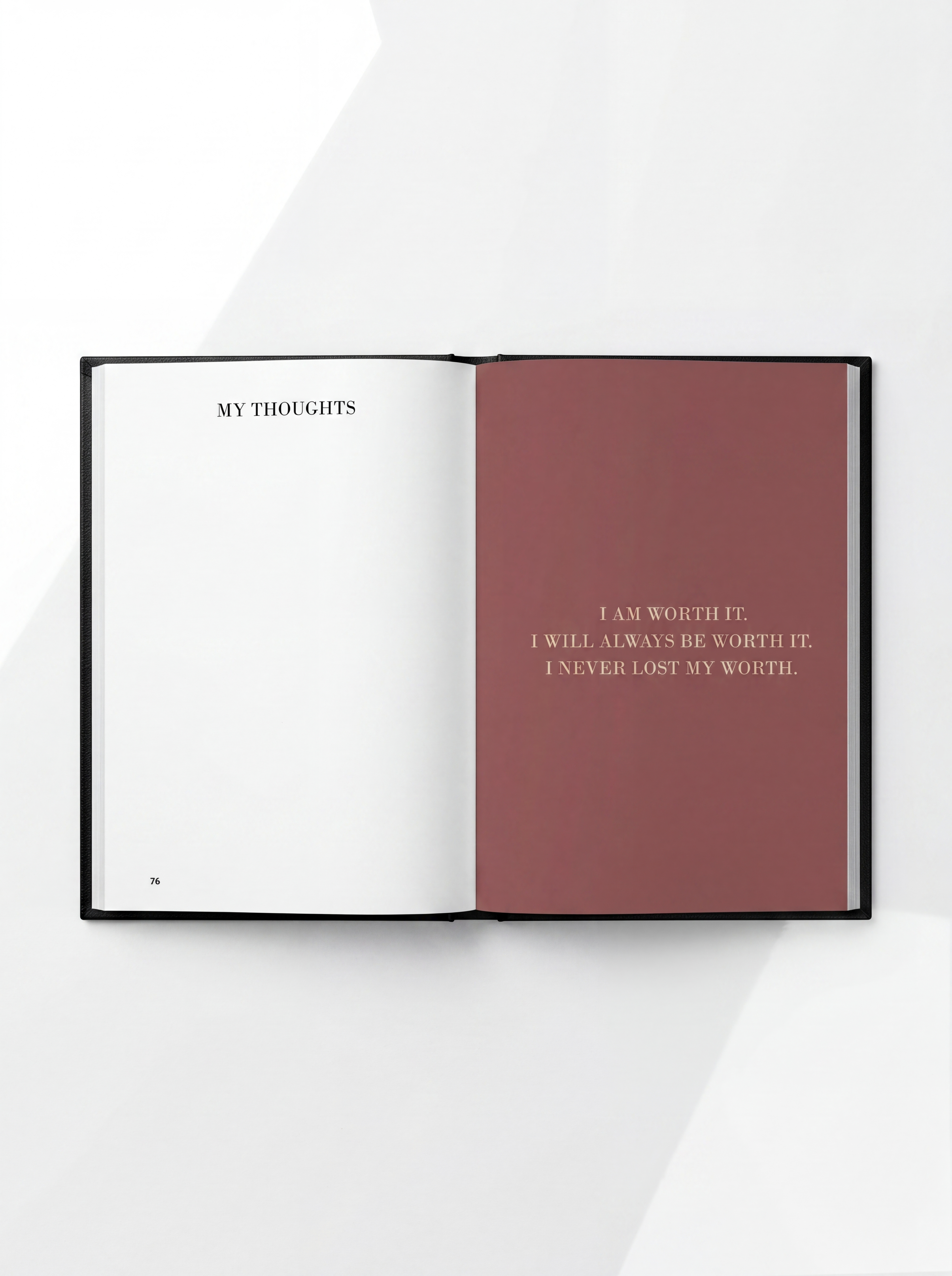 Guided healing journal for women going through overwhelming emotional pain