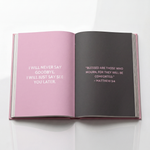 Rose Petals guided journal for women who lost someone they deeply loved