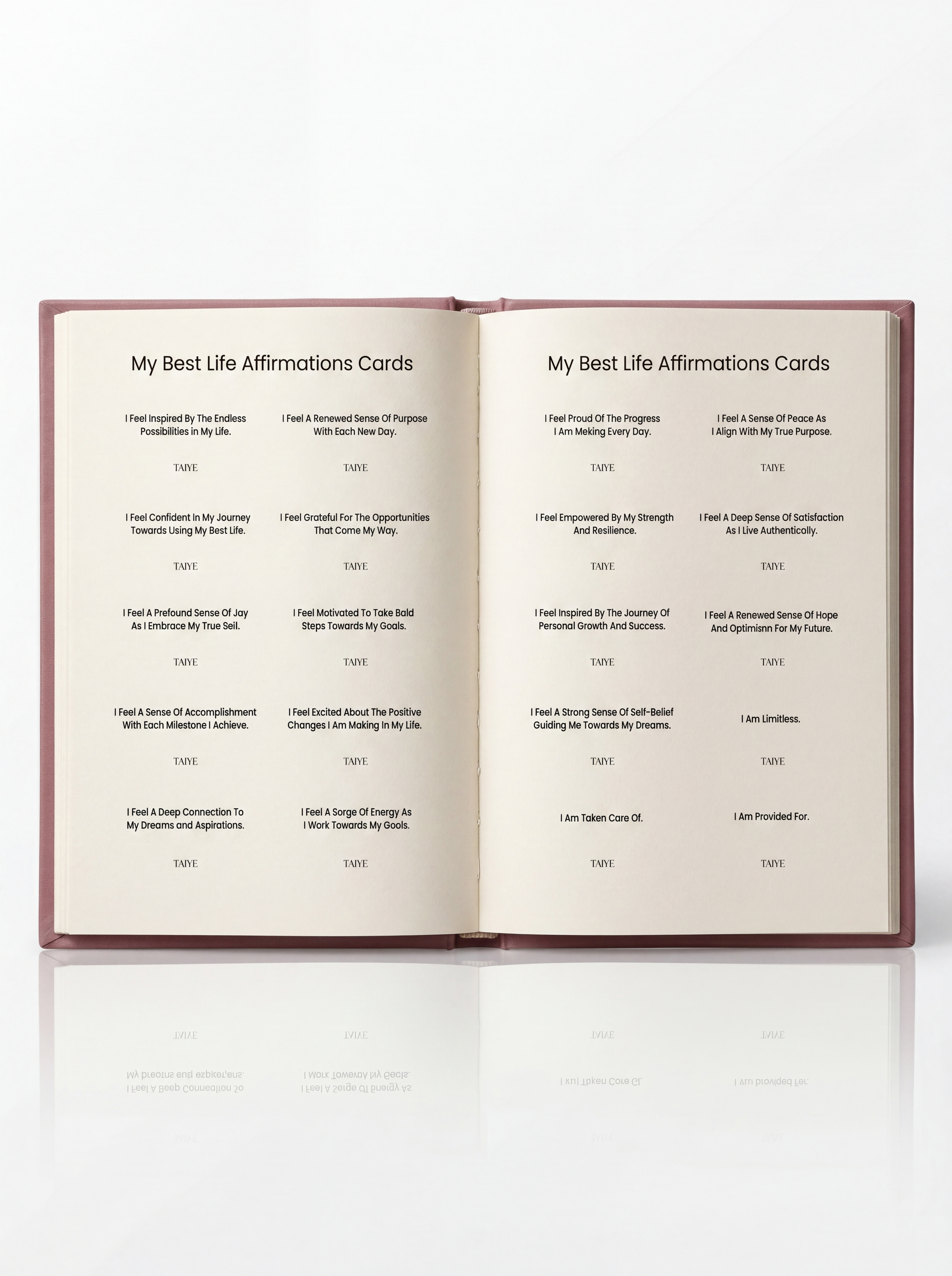 Guided journal for women building a business with intention and clarity
