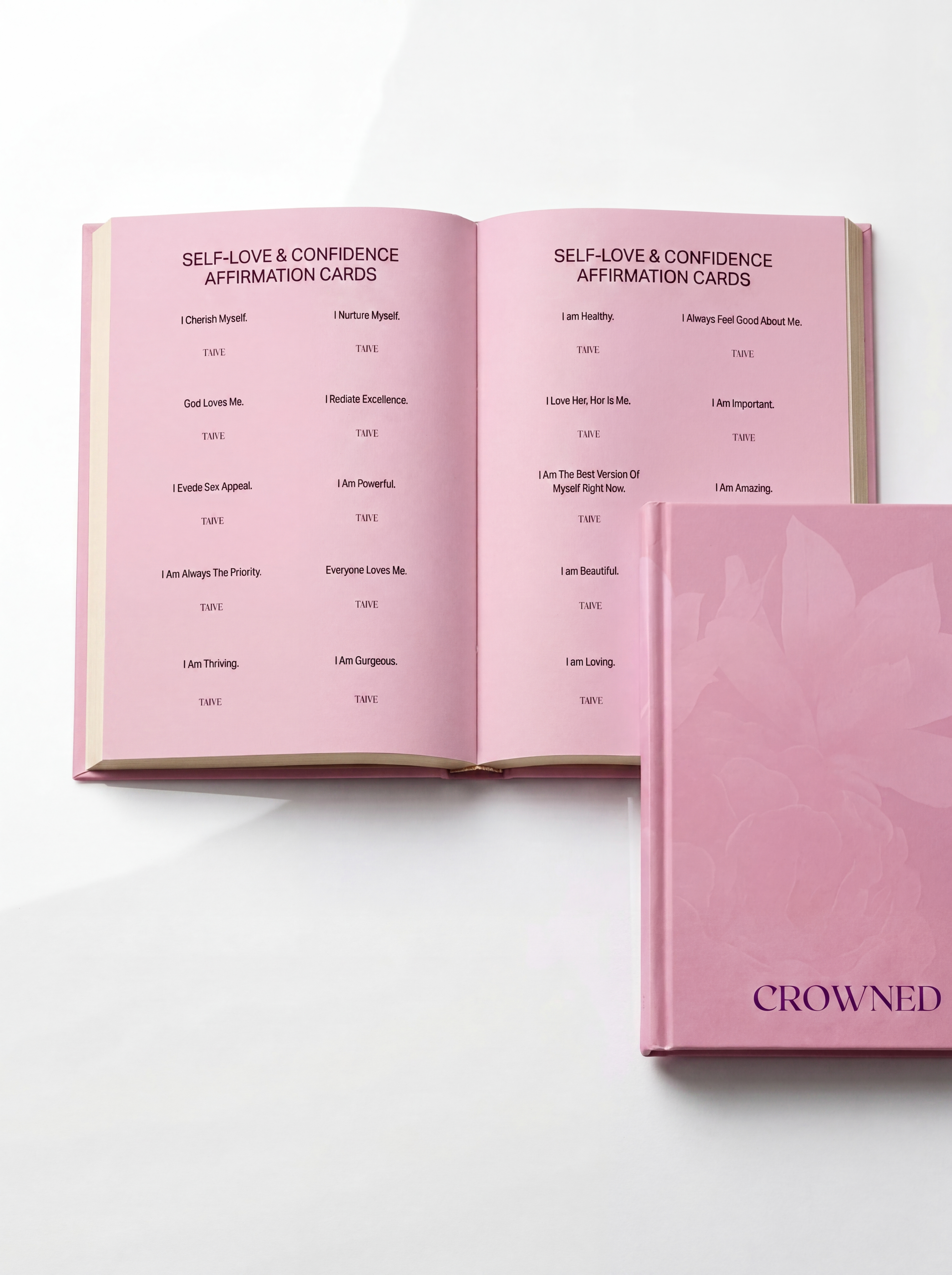 Journal to help women heal their self-worth through guided daily prompts