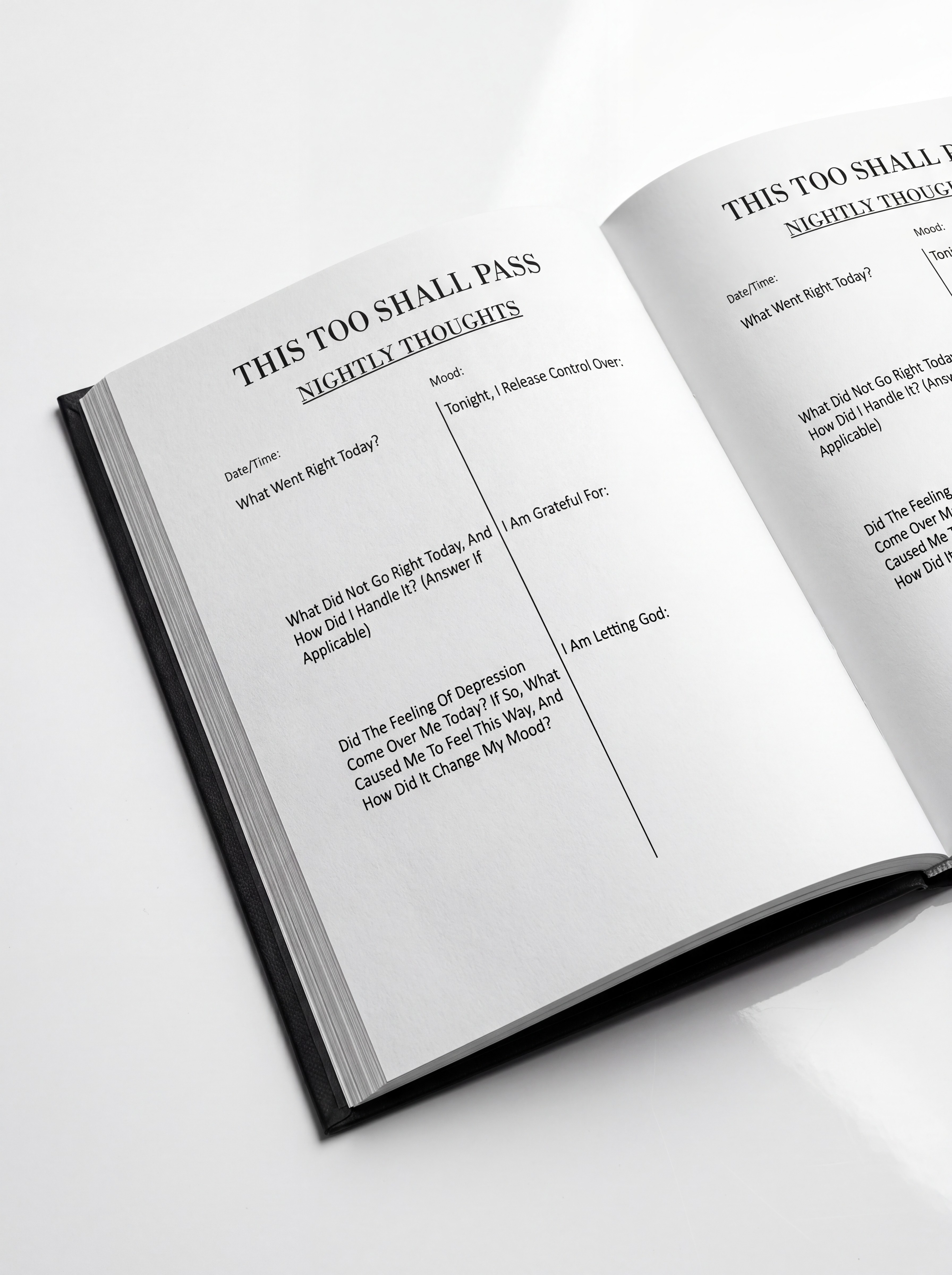 Mental health and emotional wellness guided journal for women