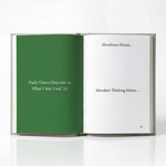 Abundance and wealth mindset guided journal titled Money Does Grow On Trees