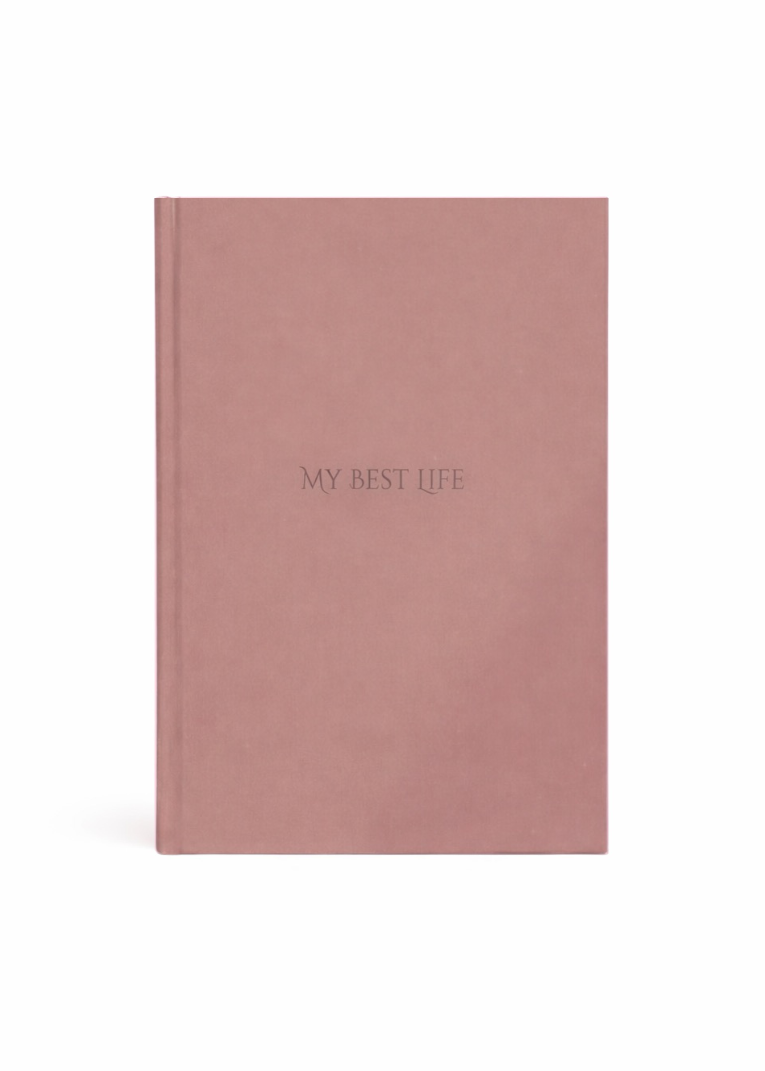 Goals and life design guided journal titled My Best Life for women