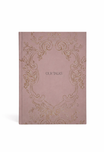 Prayer and faith guided journal titled Our Talks for women