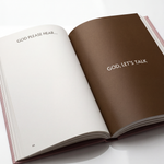 Guided prayer journal for women who journal their conversations with God