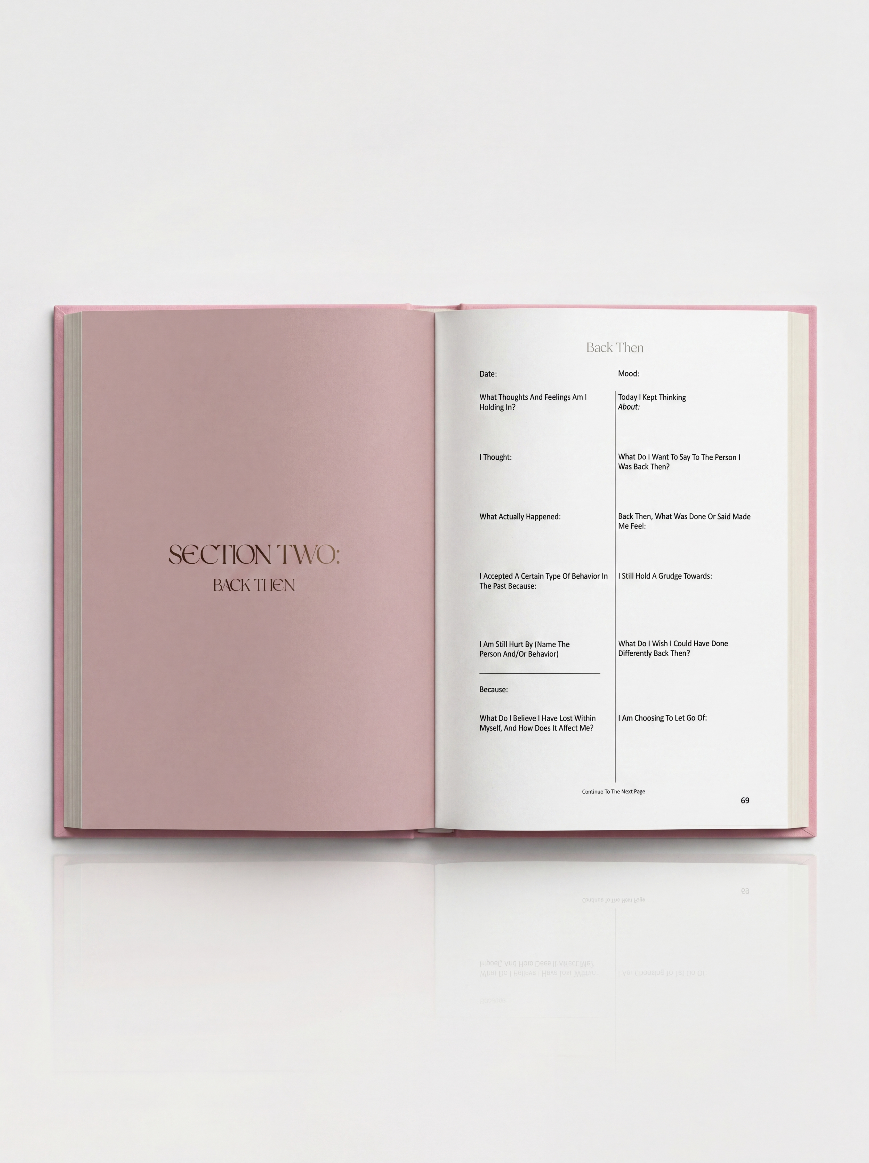 Guided journal for women ready for a fresh start and emotional renewal