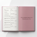 Inner peace and emotional clarity guided journal for women