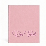 Grief and loss guided journal titled Rose Petals for women