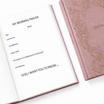 Journal for women who talk to God daily with guided writing prompts