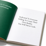 Wealth mindset guided journal for women with daily writing prompts