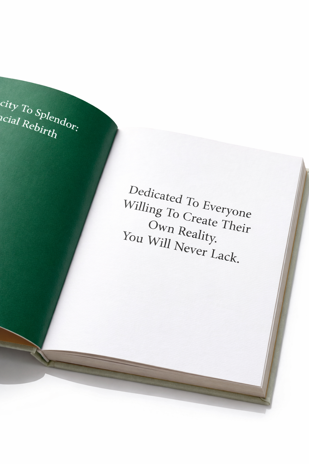 Wealth mindset guided journal for women with daily writing prompts